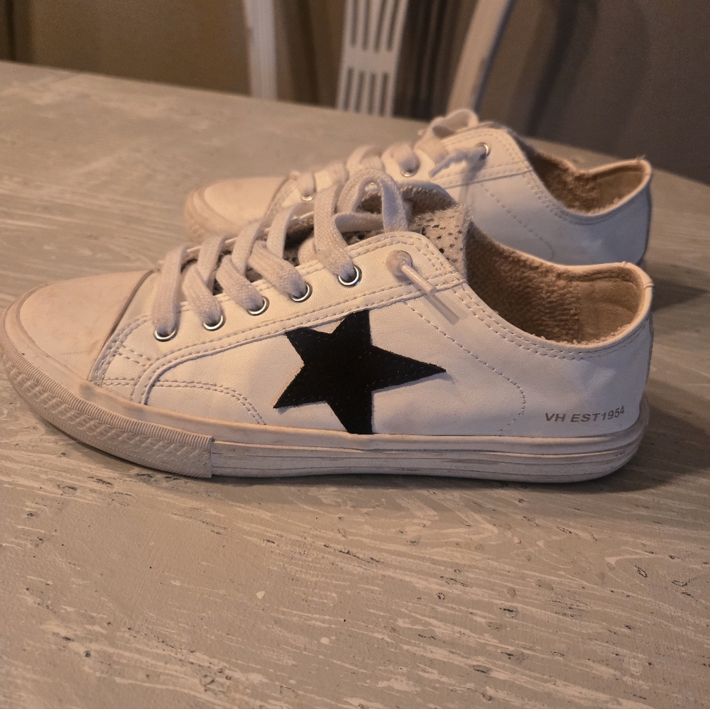 Womess Sz 8 Vintage Havana Letty White Cheetah Sneakers